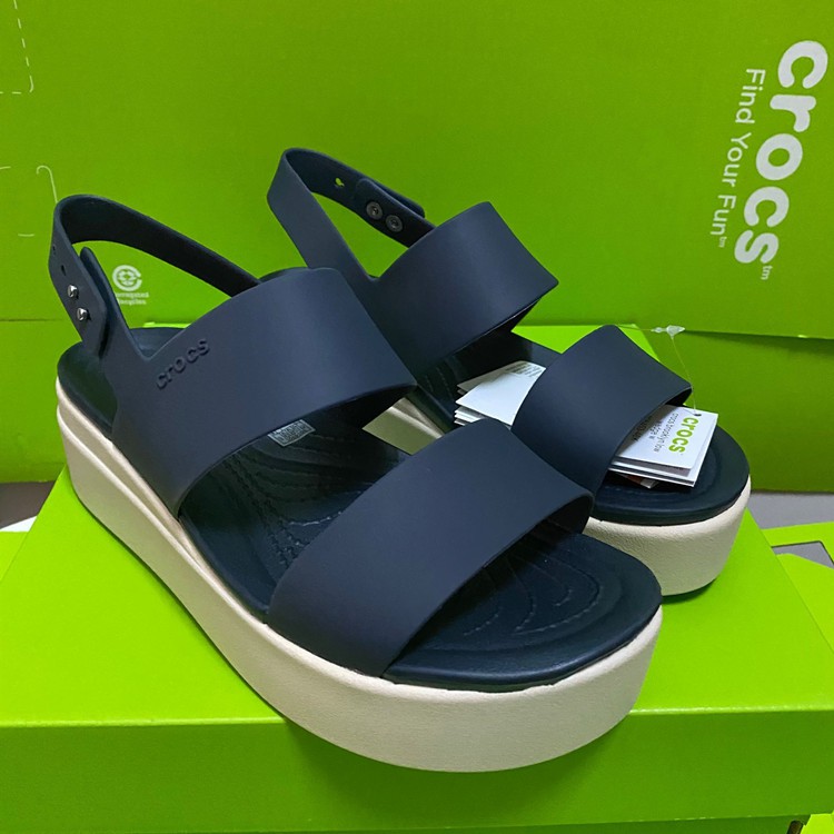 New Crocs women s sandals high heels 206453 Shopee Philippines