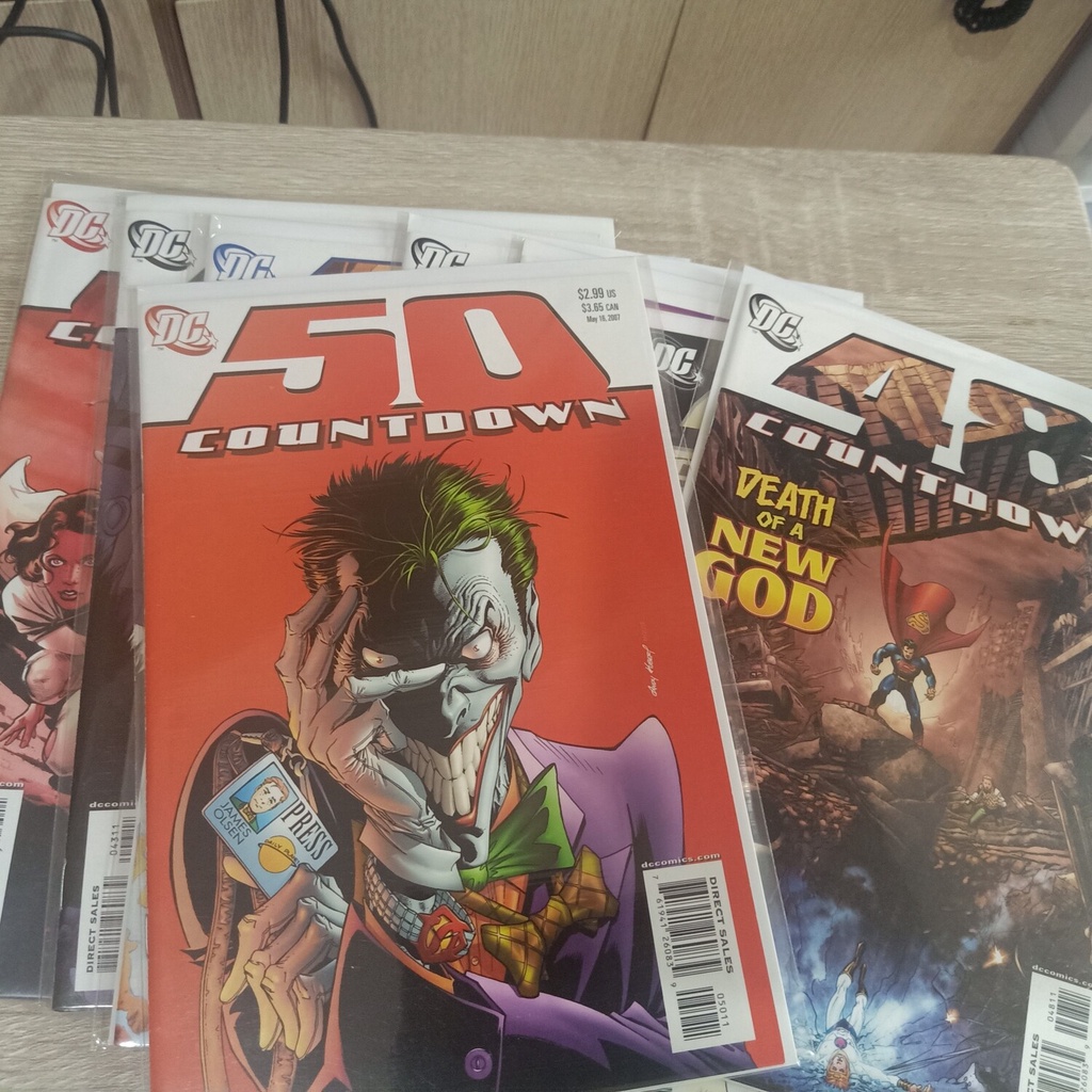 DC Countdown #35 to 50 - VF condition (please choose / price per piece ...