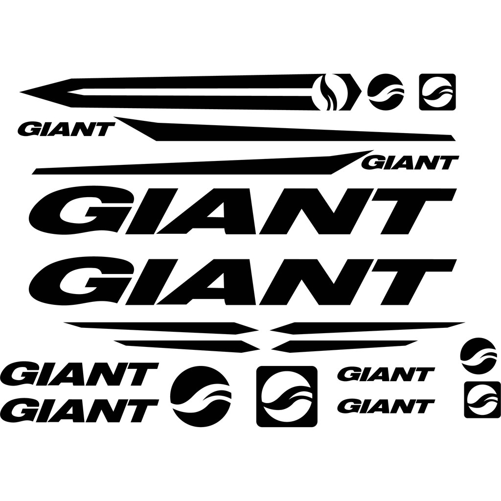 Giant mtb sale stickers