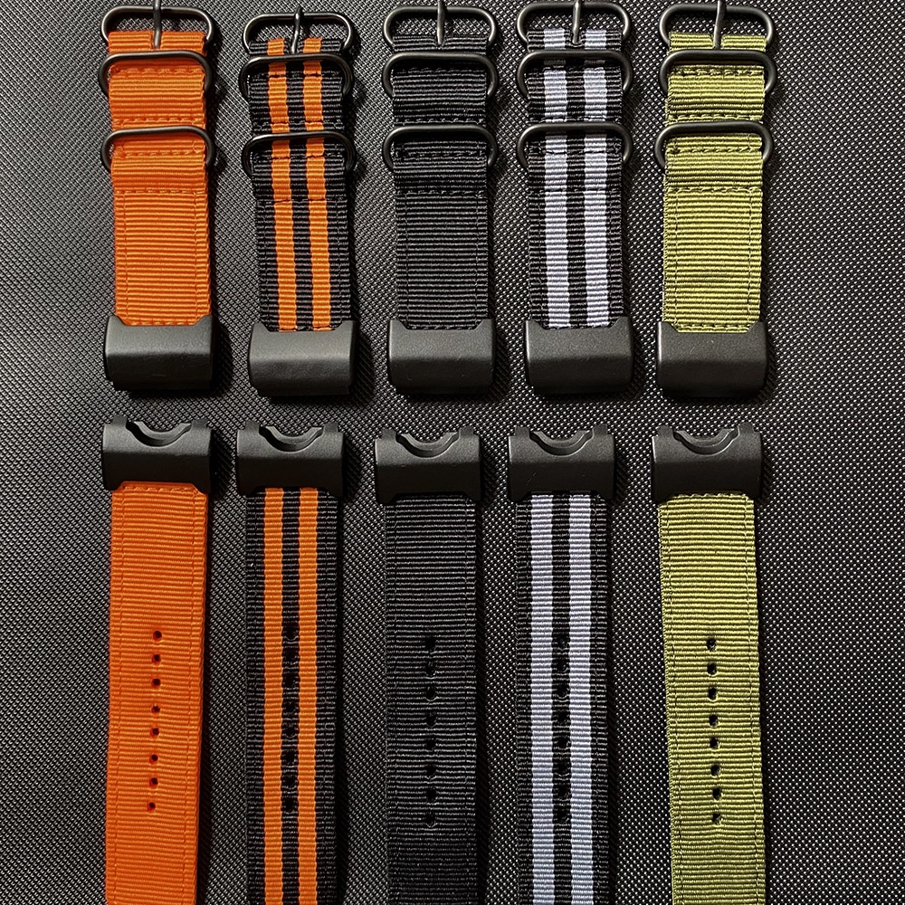 Casio g shock outlet canvas strap