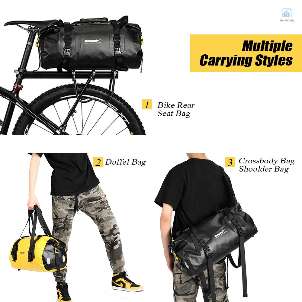 IWD 20L Waterproof Duffel Bag Multifunctional Cycling Bicycle Rear Seat