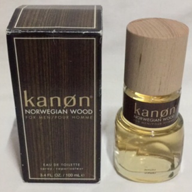 Perfume For Men Kanon Norwegian Wood 100 ml . Shopee Philippines