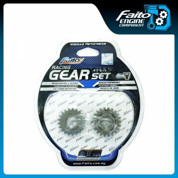 FAITO Gear Set Gear Unit Ratio Jupiter Z 110 (5TP) / Old Jupiter/ Vega ...