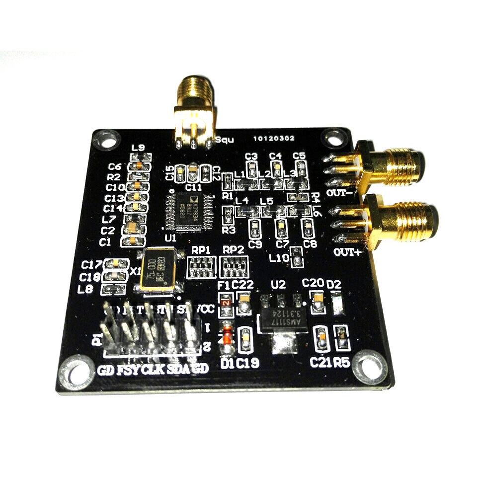 AD9834 DDS Signal Generator Module Sine / Triangle Wave Generator ...