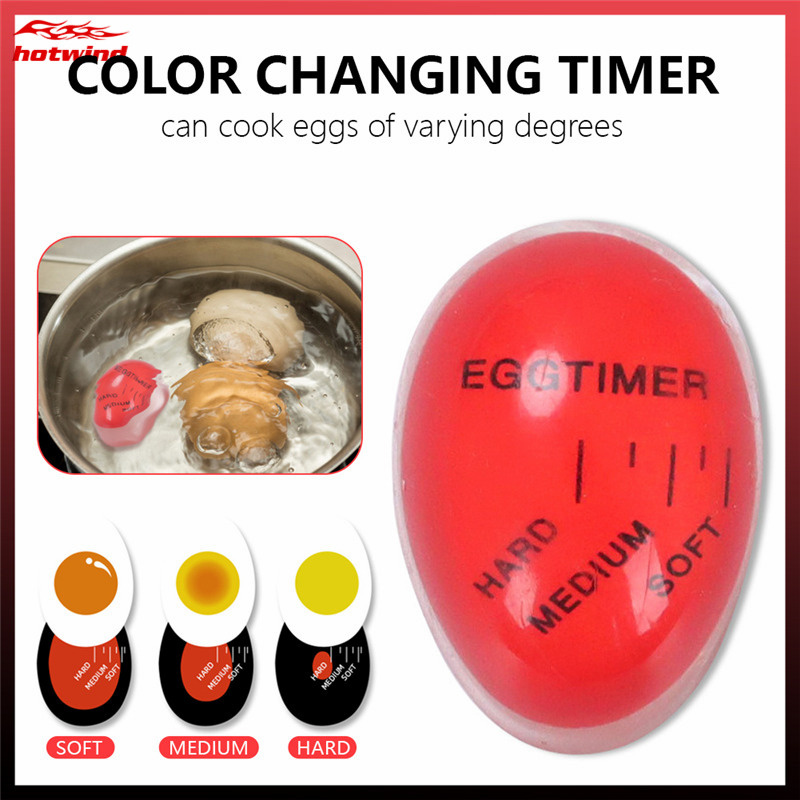 HW Egg Perfect Color Changing Timer Soft Hard Boiled Eggs Cooking Tool ...