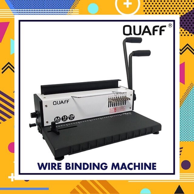 Quaff Brand Wire Binding Machine a4 size Shopee Philippines