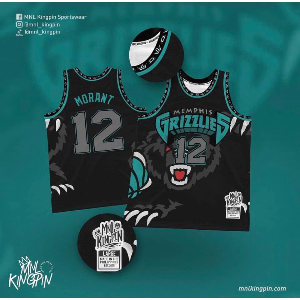 memphis grizzlies black jersey