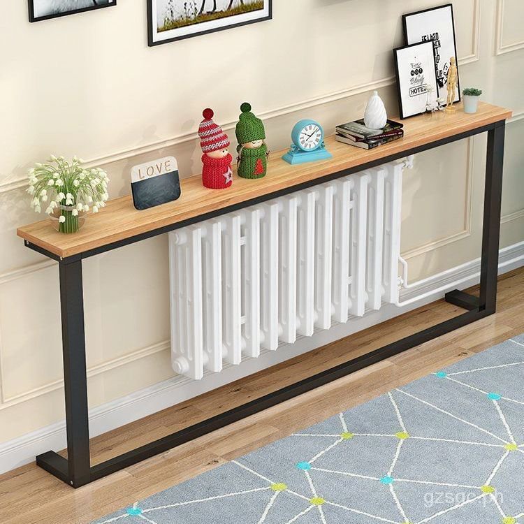 Long table shelf narrow table sofa rear shelf porch table bedside ...