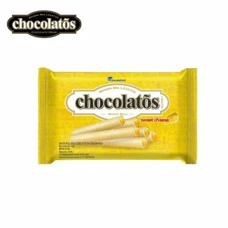 Cheese CHOCOLATOS CHEESE CAKE 27GR WAFER ROLL | Shopee Philippines