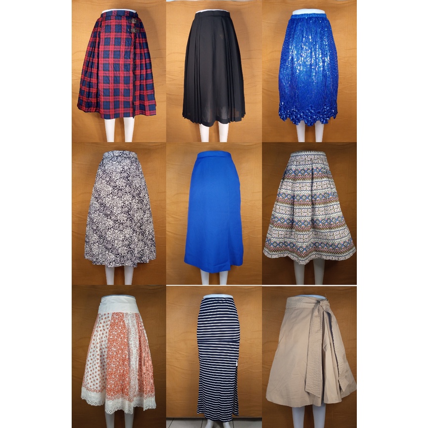 Skirt / Palda (Mini, Midi, Maxi) (Preloved from US and Japan) 1.0 ...