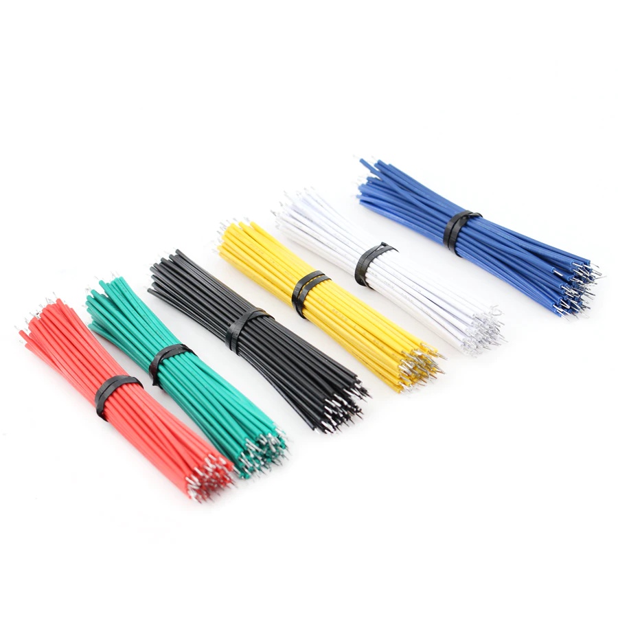 TinPlated Breadboard PCB Solder Cable 24AWG 10CM Fly Jumper Wire Cable