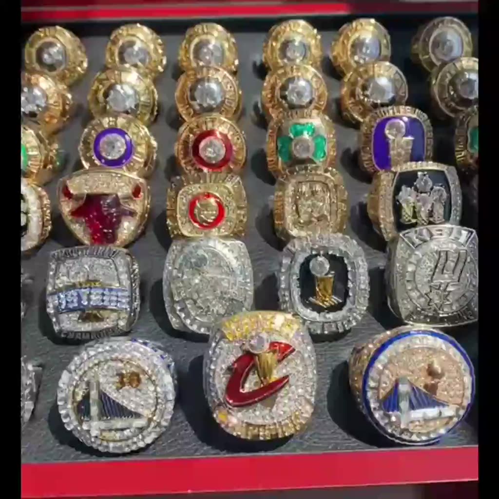 2022 NBA Basketball Golden State Warriors Curry Championship Ring ...