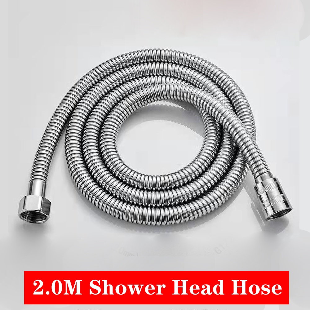 Extra Long Flexible Stainless Steel Bathroom Handheld Shower Hose 1.5