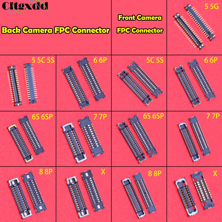 1PCS Front / Back Rear Camera Flex Cable FPC Connector On Motherboard ...