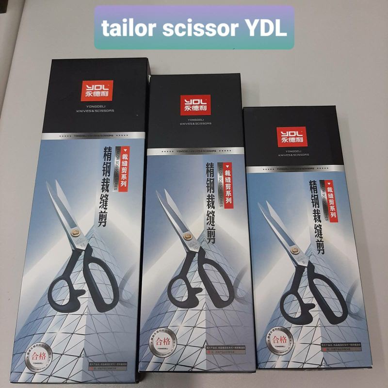 Black Tailoring Scissors (YDL) | Shopee Philippines