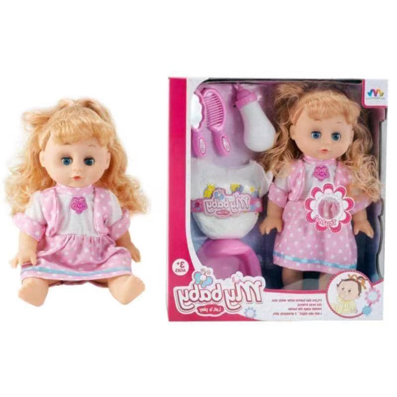 Newest My Baby Alive talking doll feed, poop and change diaper (Pink
