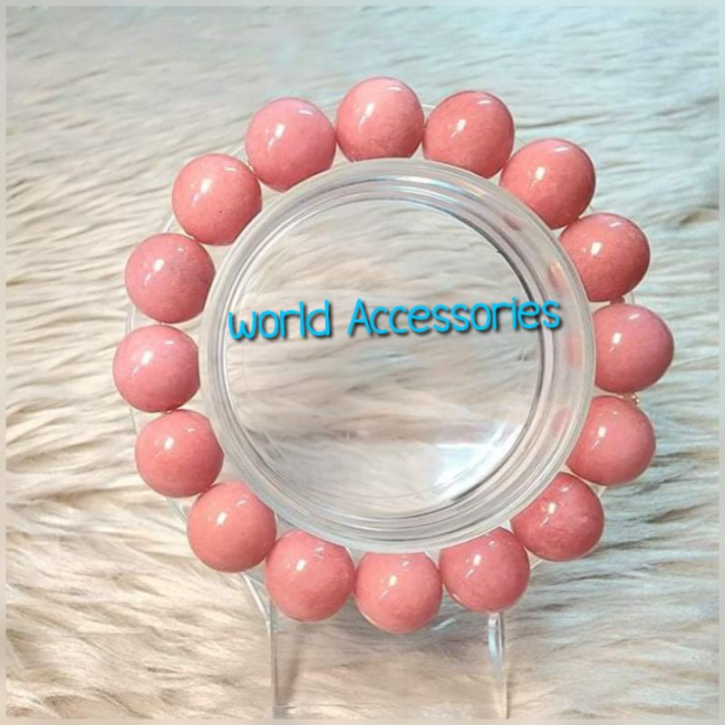 Pink jade clearance bracelet meaning