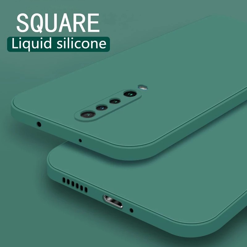 OPPO Reno Z Reno 5G Reno 2 2Z 2F Case Square Liquid Silicone Phone Case ...