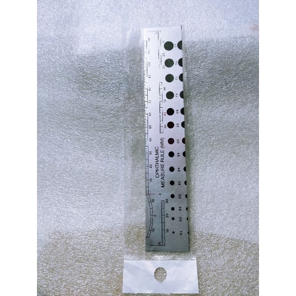 POCKET EYE CHART OPTHALMIC RULER | Shopee Philippines
