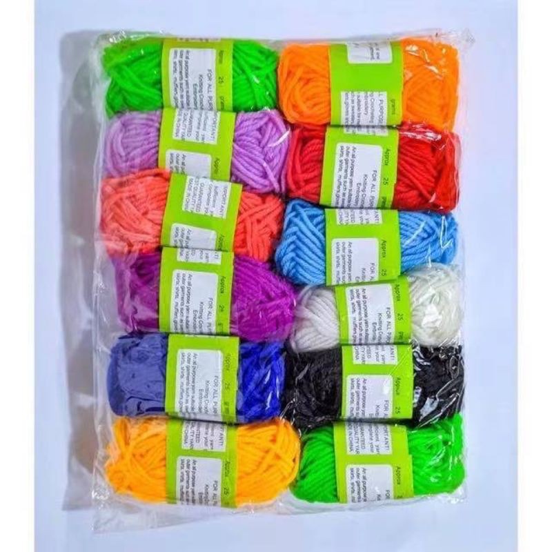 YARN assorted color