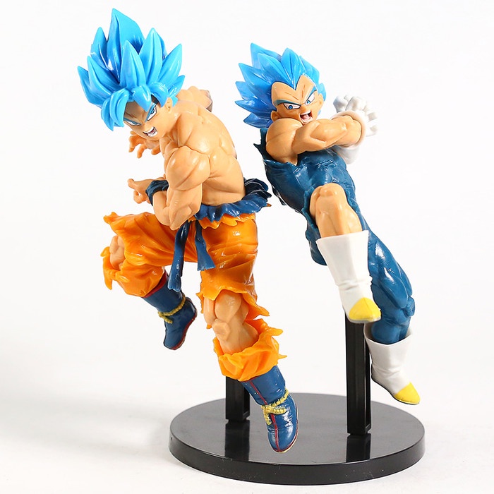 Wf# Goku Vegetta Super Saiyan Blue Dragon Ball Super Ball Action Figure ...