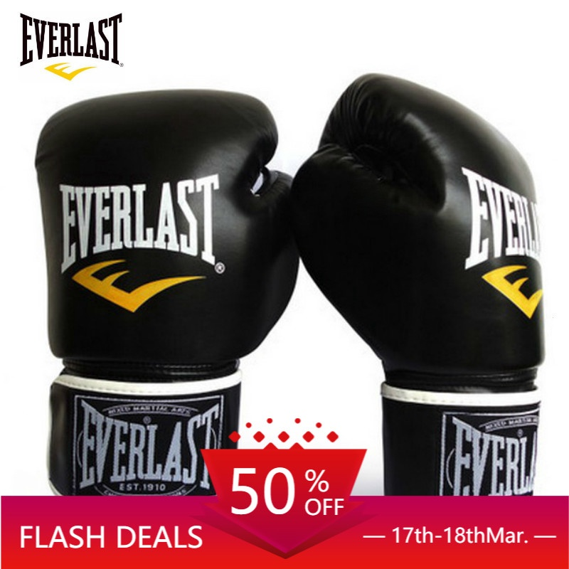 Everlast muay best sale thai gloves