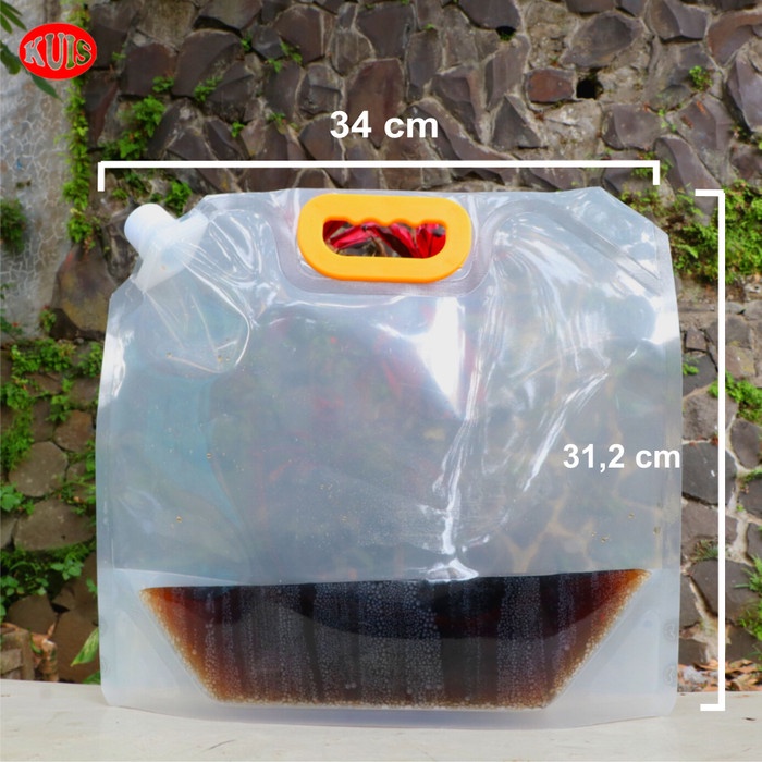 Coffee Bag With Nozzle Waterbag Jarigen Plastic Folding Water Bag - XL ...