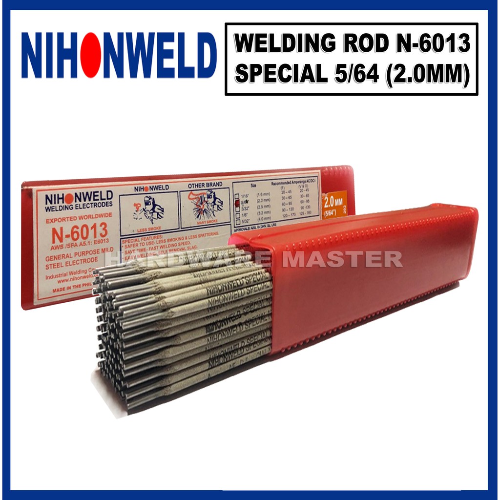 Nihonweld Welding Rod N6013 Special 5/64 (2.0 mm) PRICE PER KILO ...