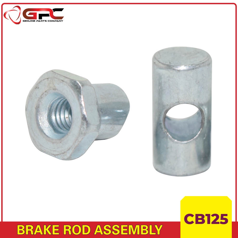 Honda CB125 GPC Brake Rod Assembly (with Nut & Joint) | Shopee Philippines