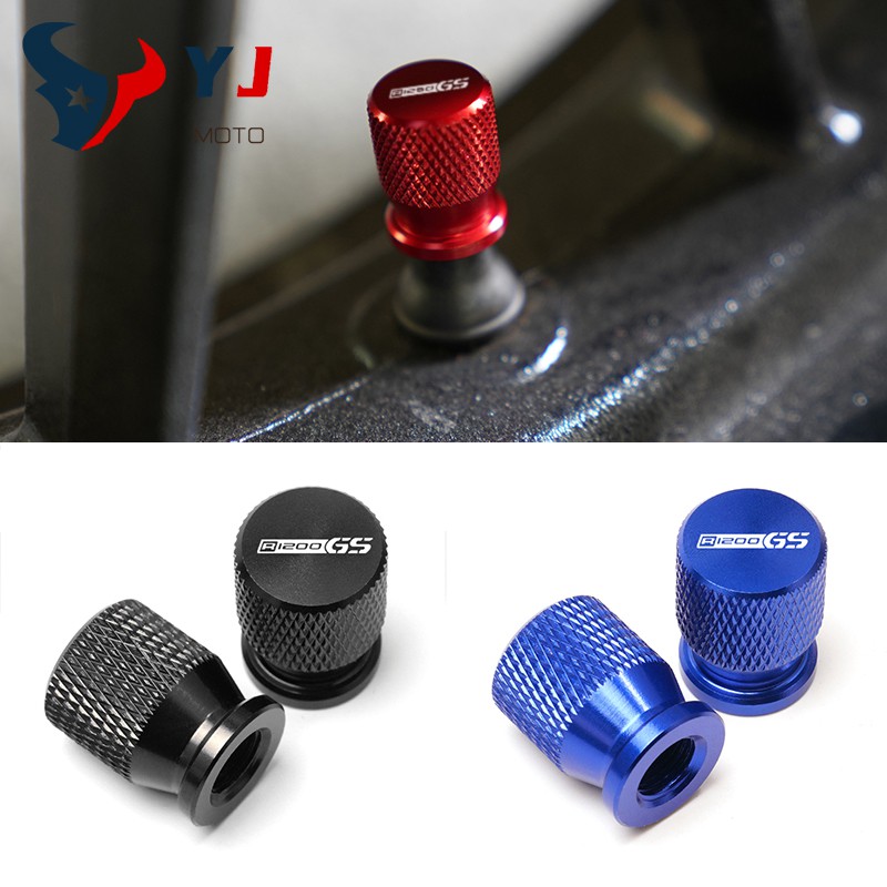 R1200GS Logo Motorcycle CNC Tire Valve Air Port Stem Cover Caps CNC ...