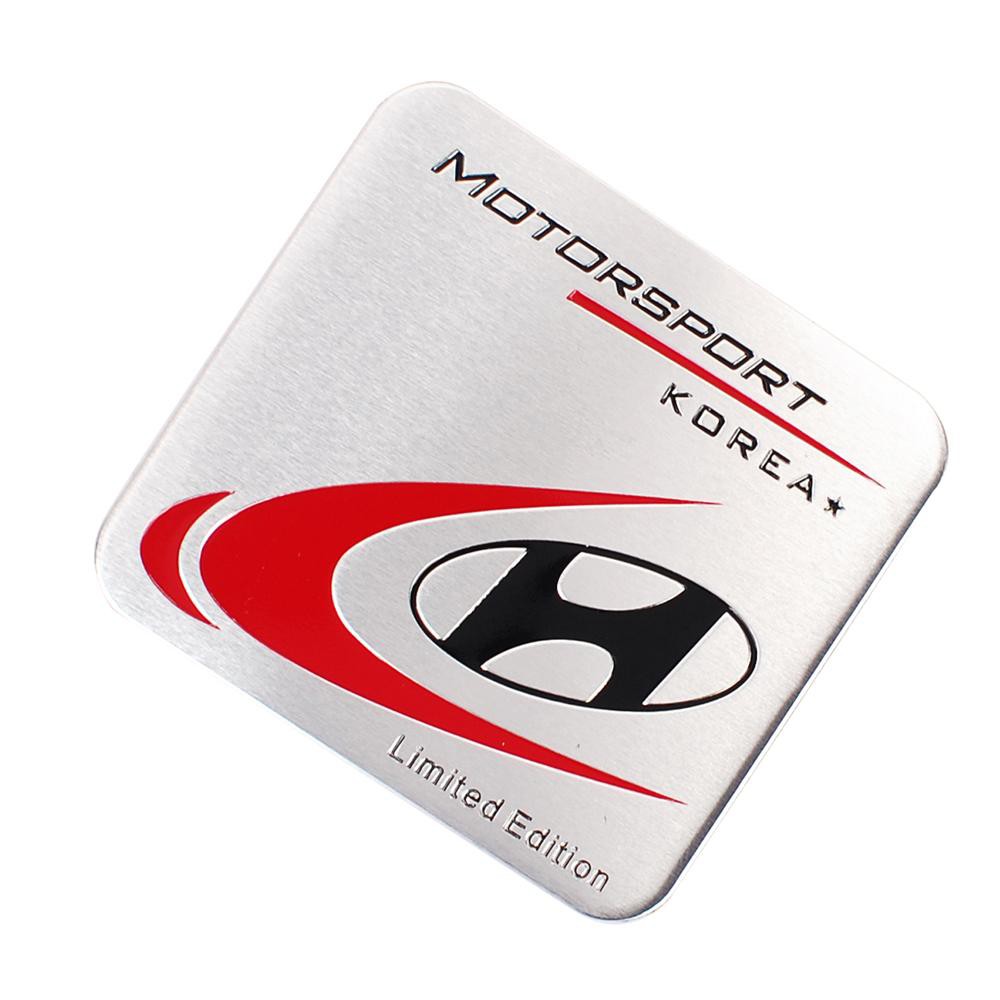 1PC Car Sticker Emblem Badge For Hyundai Matrix Elantra Getz I10 Atos ...