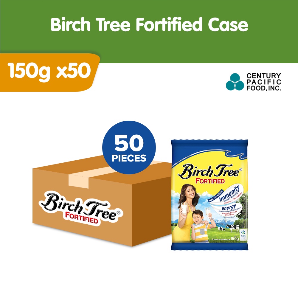 Birch Tree Fortified 150g Pack of 50 Shopee Philippines