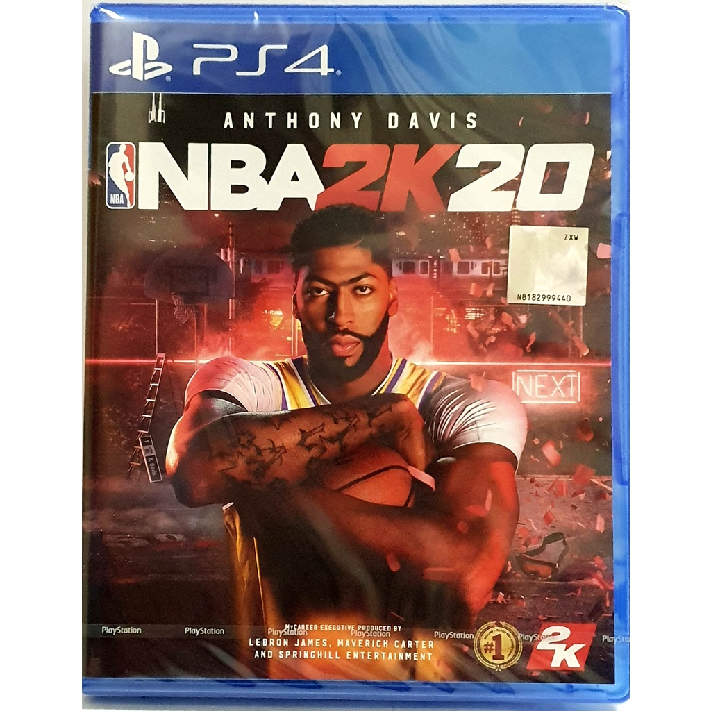 Sony PlayStation 4 NEW NBA 2K20 Basketball Original Bundle Game R3 Blu