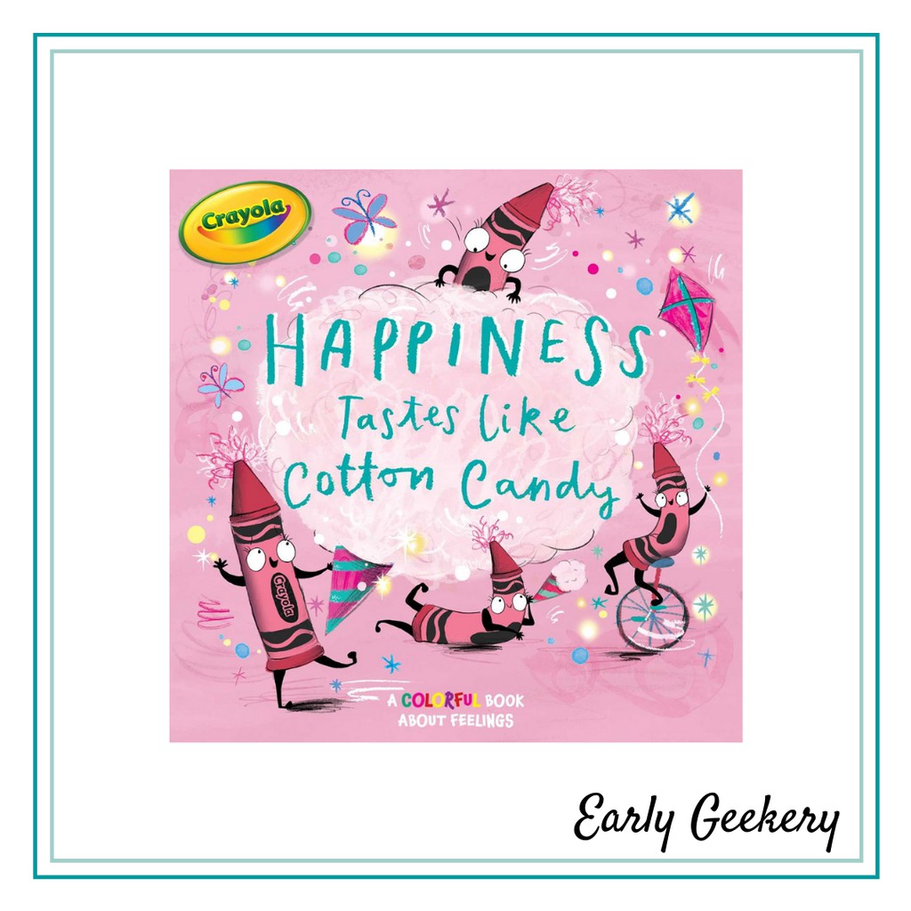 Happiness Tastes Like Cotton Candy - Story book | Shopee Philippines