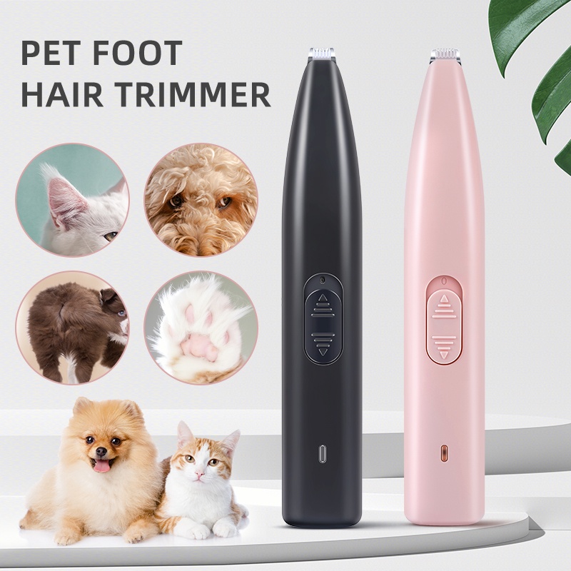 Dog paw clearance shaver