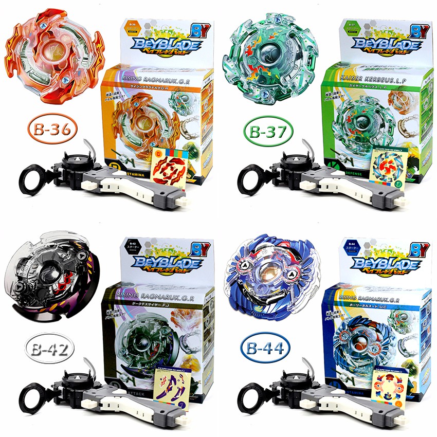 Beyblade Burst Booster Starter Set with Launcher Grip