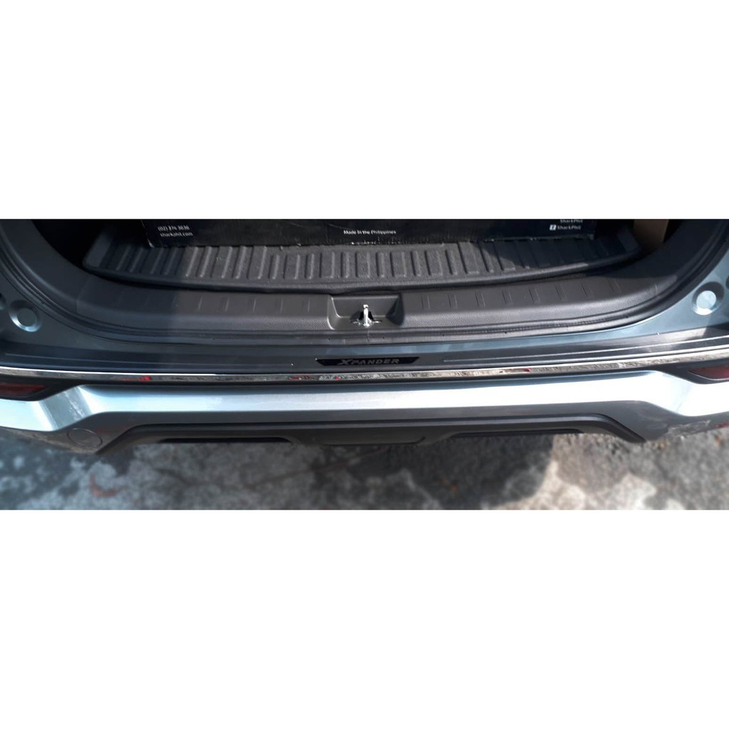 Mitsubishi Xpander 2018 Rear Stepsill Rear Bumper Guard Shopee Philippines