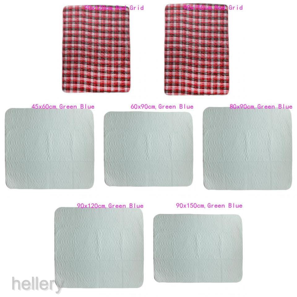 Dm9u [HELLERY] Bedridden Patients Washable Waterproof Incontinence Bed