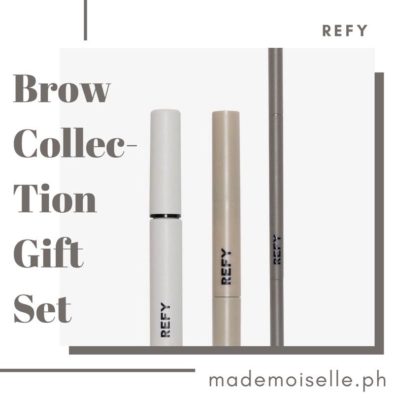 Refy Brow Collection Gif Set (AUTHENTIC) | Shopee Philippines