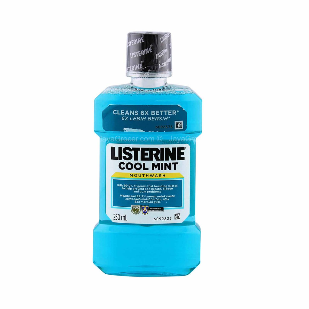 Listerine Cool Mint Mouthwash 250ml Shopee Philippines