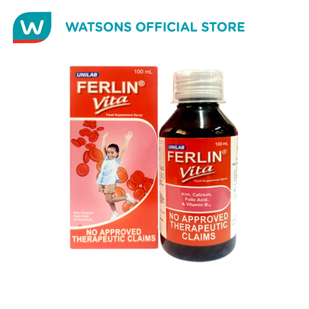 FERLIN Vita Syup 100ML | Shopee Philippines