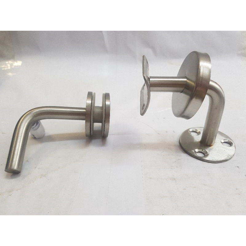 STAINLESS STEEL L BRACKET / HANDRILL / GLASS HANDRAIL LADDER / PIPE ...