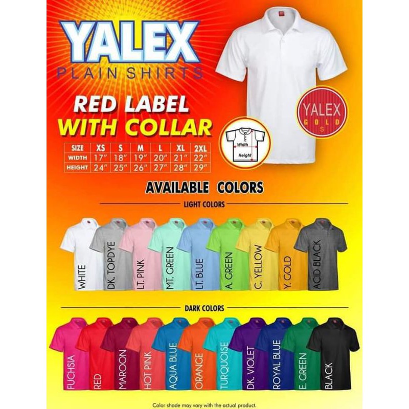 yalex shirt price