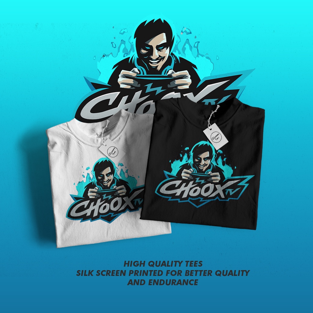 Mobile Legends Choox TV Official Logo Tshirt | Shopee Philippines