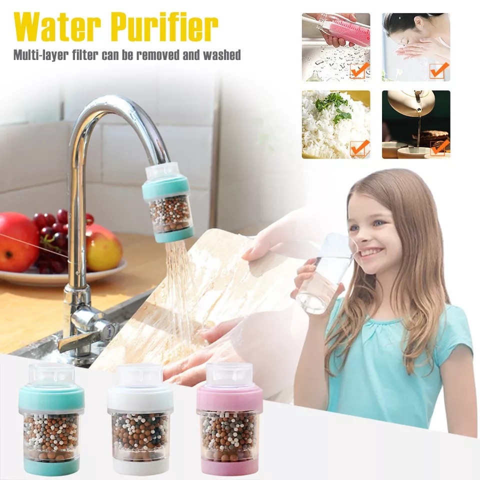 Water Purifier Home Kitchen Tap Water Filter Bathroom Faucet Water