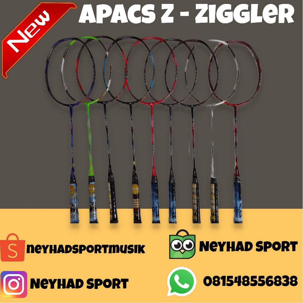 Apacs ZZiggler Badminton Racket Original Apacs ZZiggler Racket