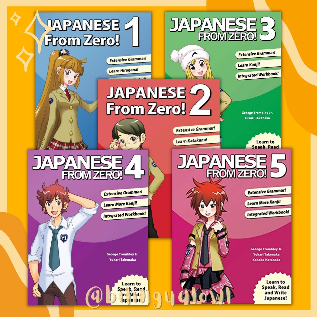 Japanese from Zero! 1 to 5 by Trombley and Yukari Takenaka