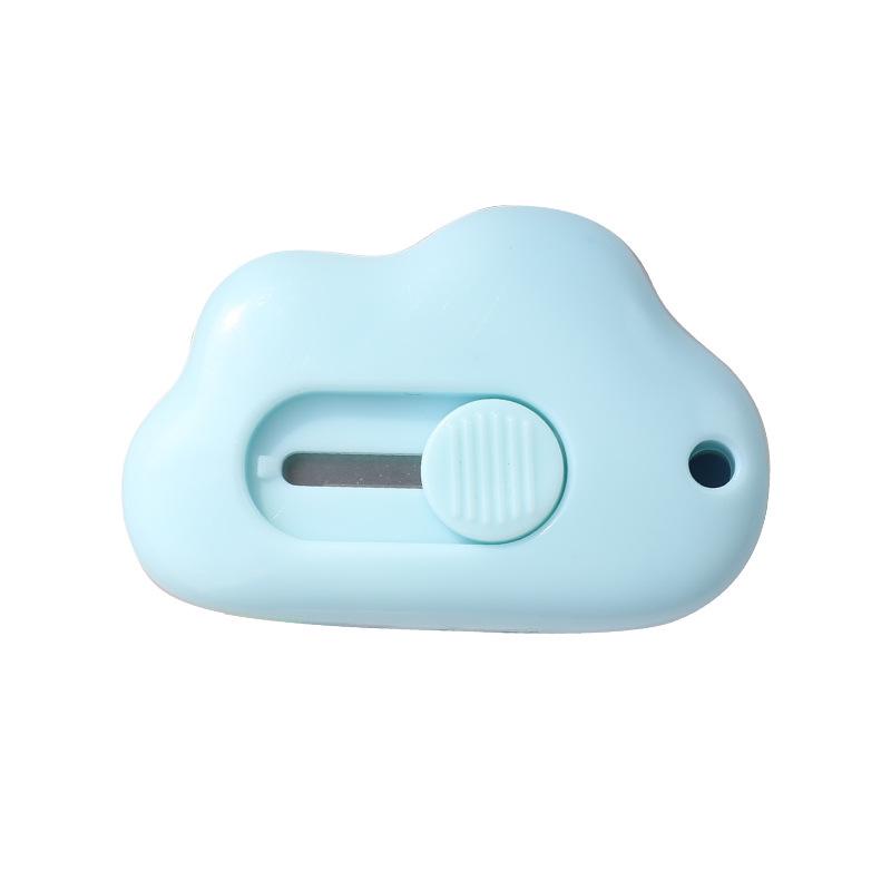 Cute Cloud Color Mini Cutter Utility Knife Paper Cutter Cutting Paper ...