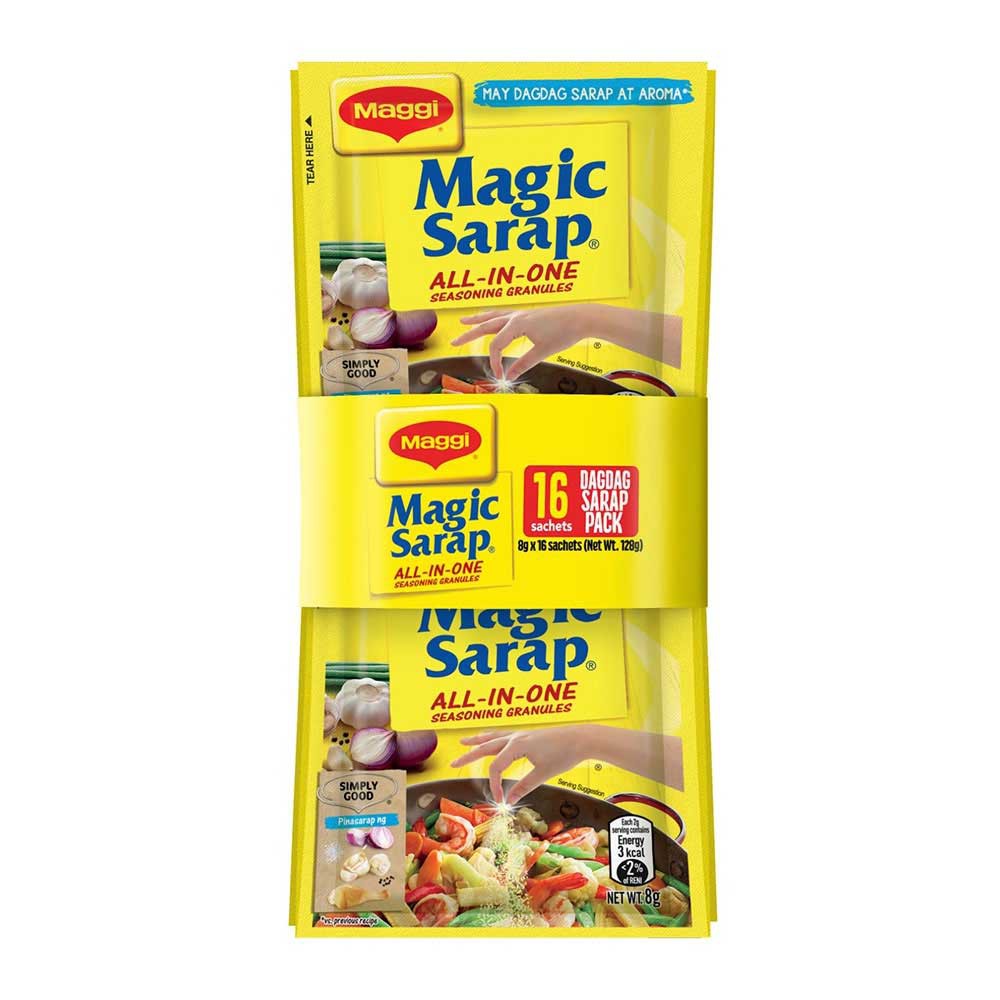 Maggi Magic Sarap All In One Seasoning Granules 8g Pack Of 16 Shopee Philippines 2720