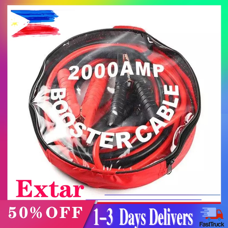 4M 2000AMP Car Battery Jump Cable Booster Cable Emergency Terminals